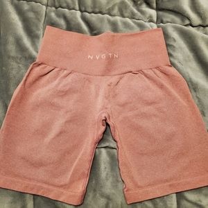 NVGTN Pro Shorts Pastel Pink Small